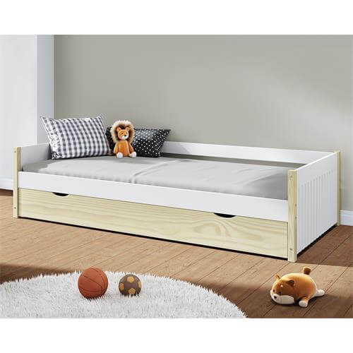 Cama nido doble de pino