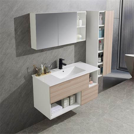 Conjunto mueble baño y columna