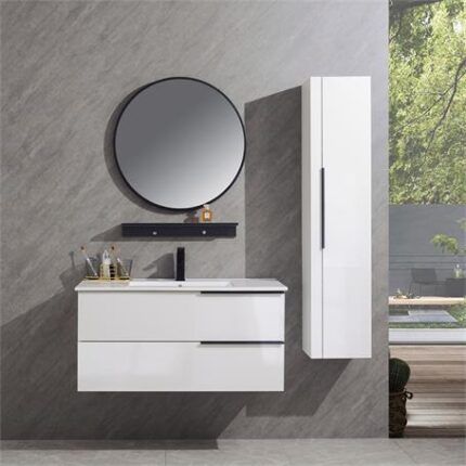 Conjunto mueble lavabo y columna