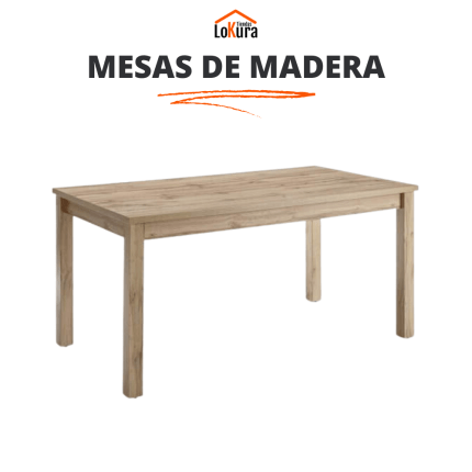 Mesas de madera