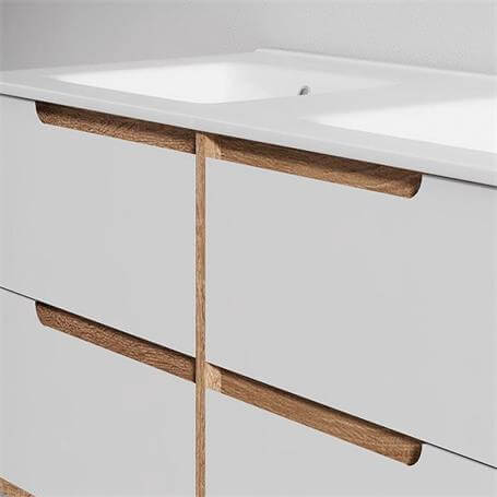 Mueble baño suspendido 120 cm