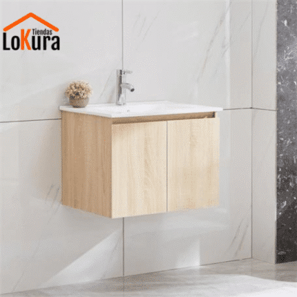 Mueble baño suspendido 60 cm