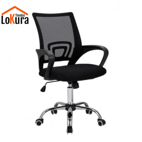 Silla de oficina con malla