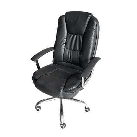Silla de oficina OFI1950 con sistema de inclinación y ruedas de nylon silenciosas