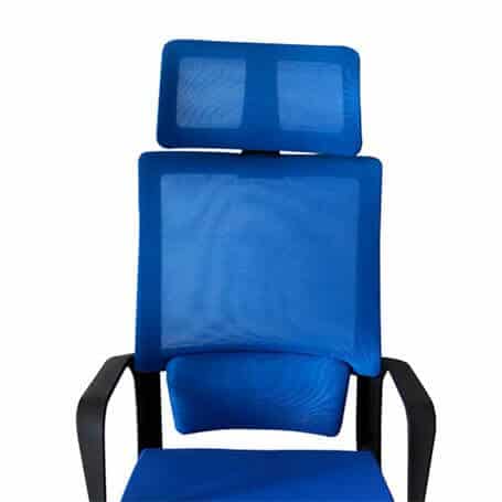 Silla para escritorio azul