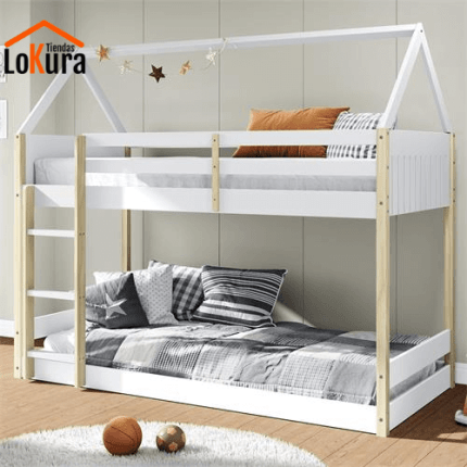 Litera con forma de casa