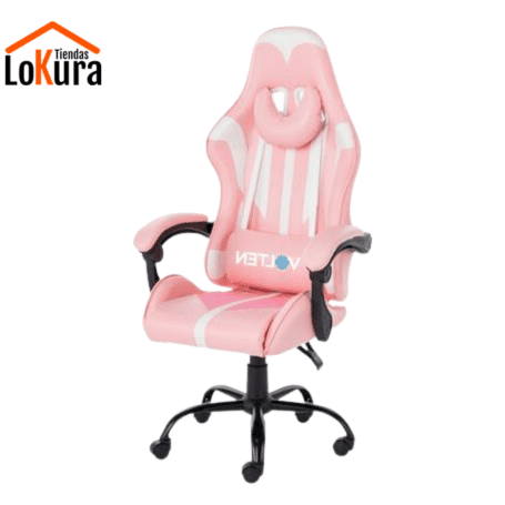 Silla rosa gaming