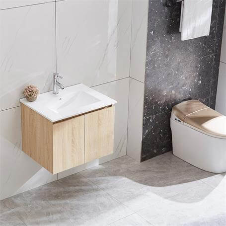 Mueble baño suspendido 80 cm