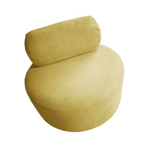 Sillón individual moderno redondo