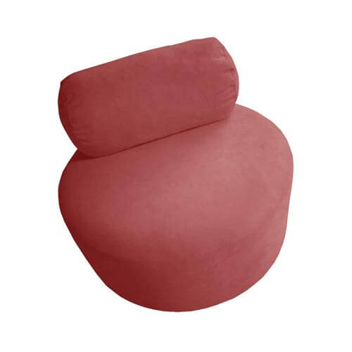 Sillón individual moderno redondo