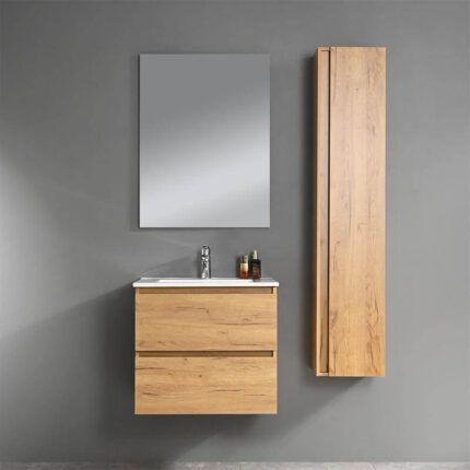 Gabinete de baño de madera