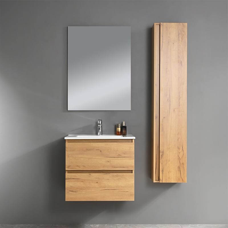 Gabinete de baño de madera