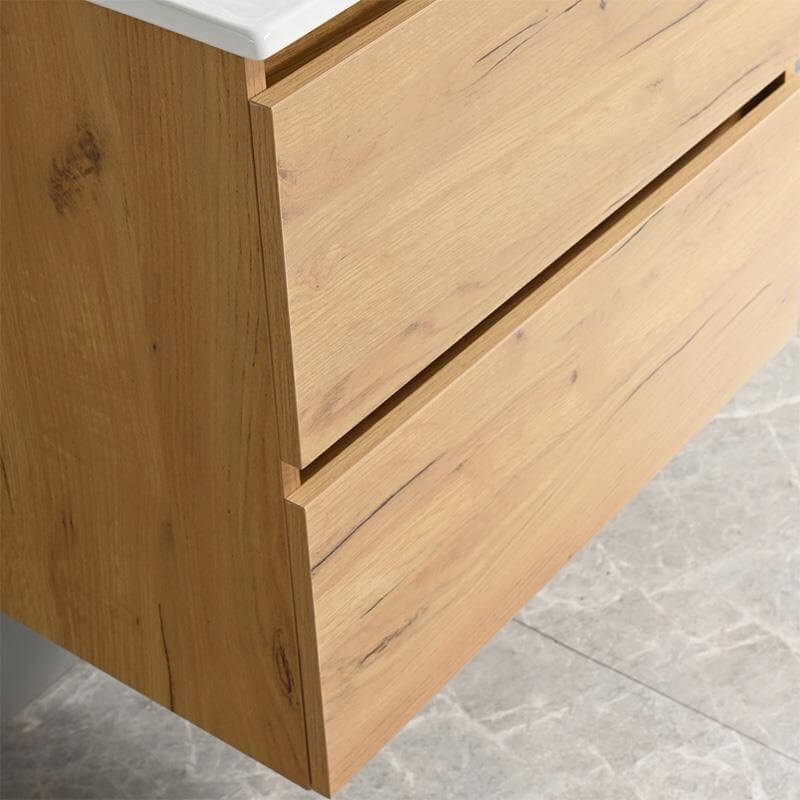 Gabinete de baño de madera