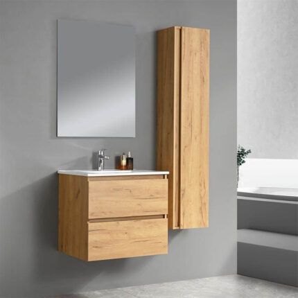 Gabinete de baño de madera