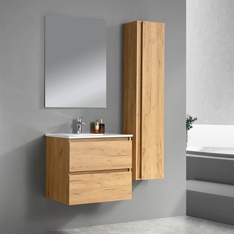 Gabinete de baño de madera