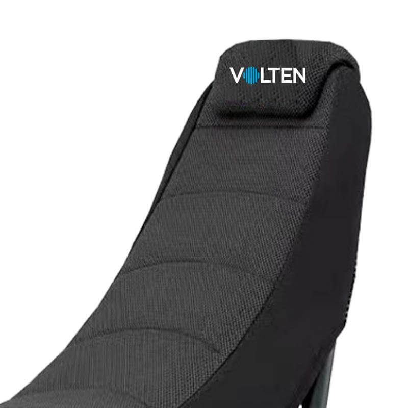 Detalle del asiento de la Silla Playseat, diseñado para ergonomía y comodidad.