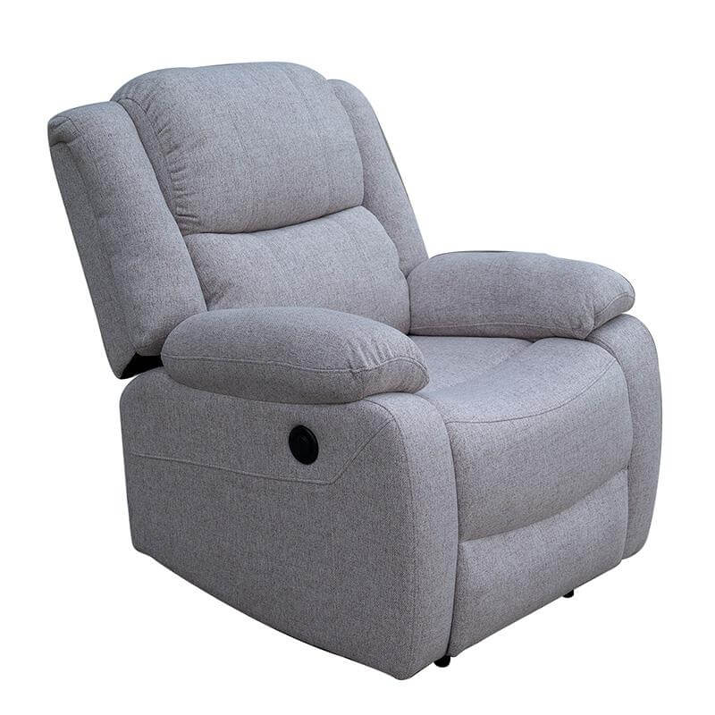 Sillón reclinable eléctrico tela