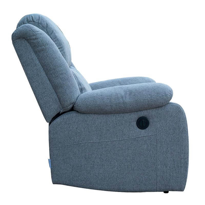 Sillón reclinable eléctrico tela