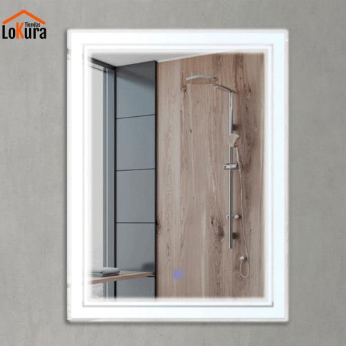 espejo de baño con luces led