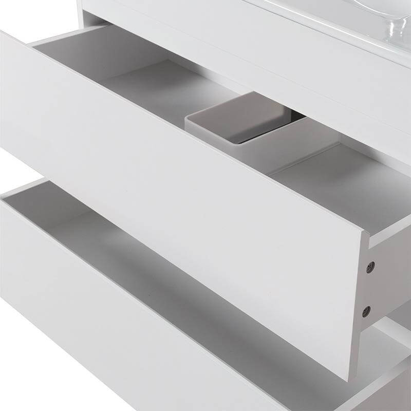 mueble de baño blanco