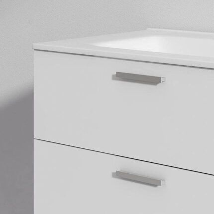 Mueble de baño suspendido blanco