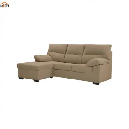 Sofa con chaise longue reversible