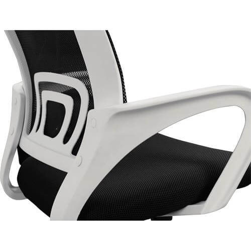 Silla giratoria con apoyabrazos