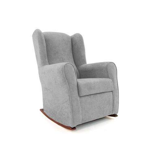 Sillón lactancia balancín ideal para madres y bebés en color gris