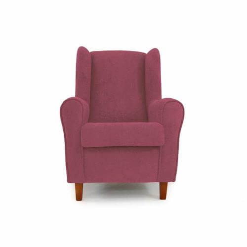 Butaca con orejeras fucsia