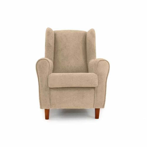 Butaca con orejeras beige