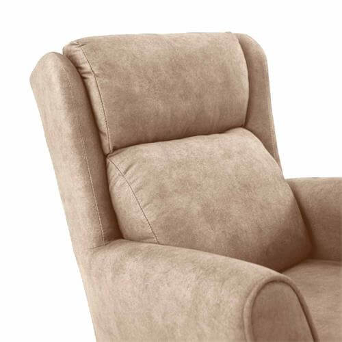 butacas modernas tapizadas beige