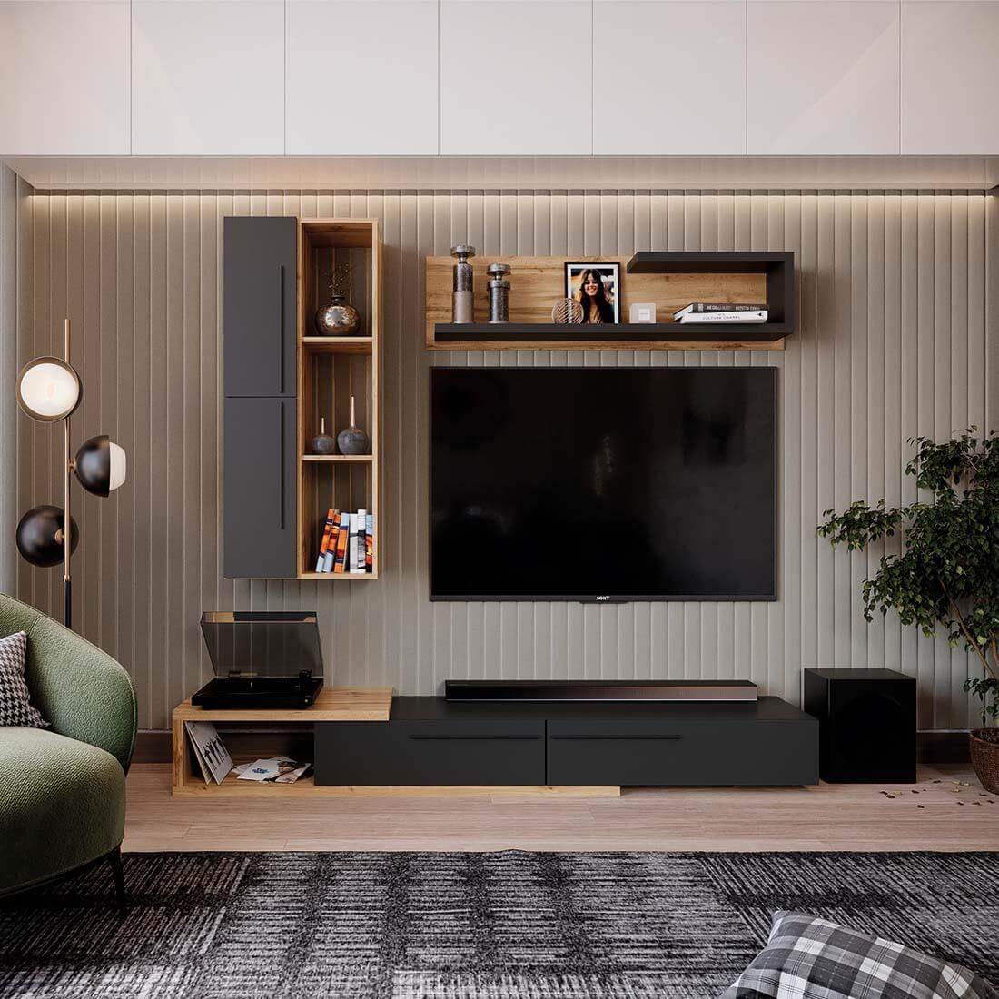 muebles para sala de tv modernos