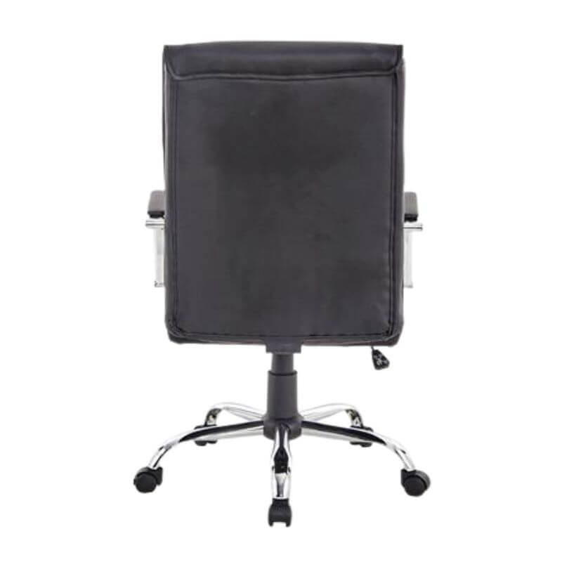 respaldo alto acolchado de silla de oficina ergonómica modelo OFI2300 visto desde atrás