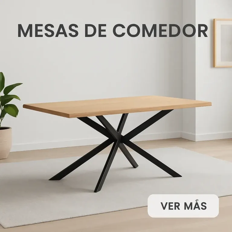 catalogo de mesas de comedor de tienda Lokura en Canarias