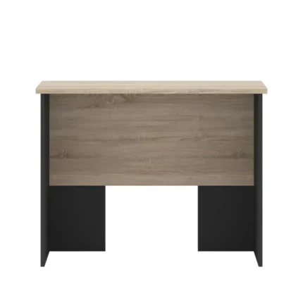Escritorio de madera para oficina color cambrian y antracita vista frontal