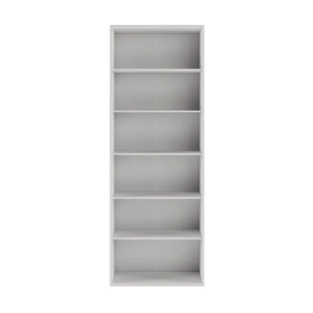 Mueble estantería oficina 6 baldas blanco
