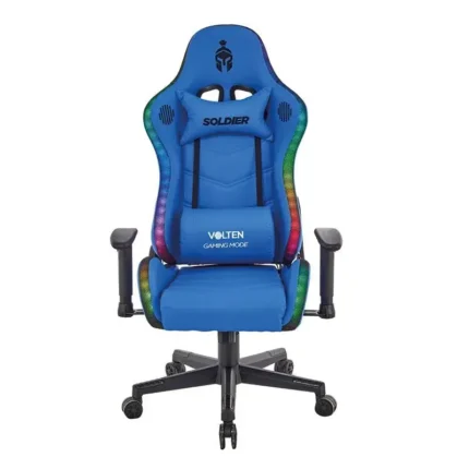 silla-con-luces-gamer-azul