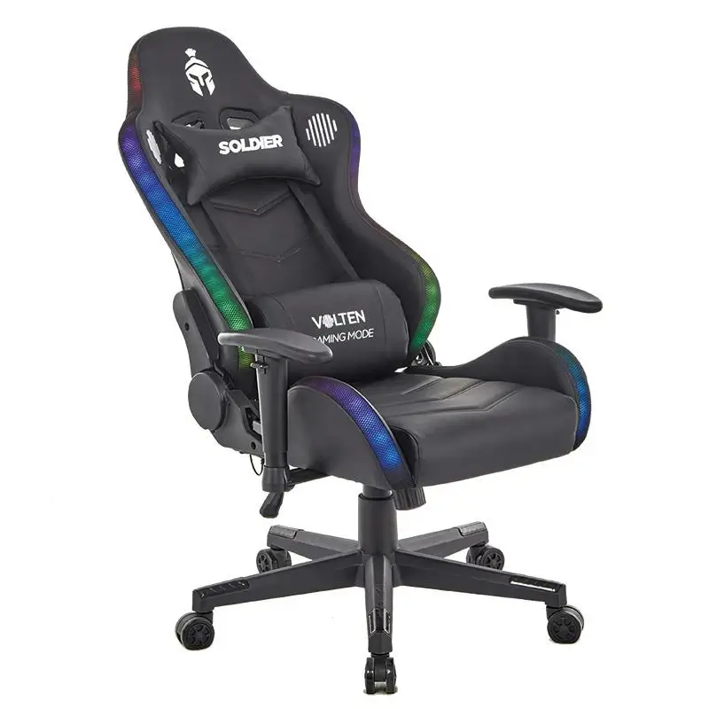 silla-con-luces-gamer-negro