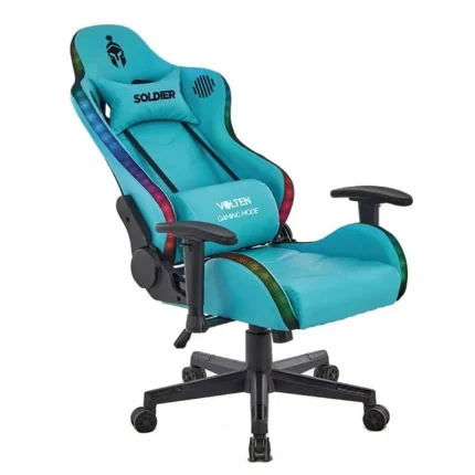 silla-con-luces-gamer-turquesa