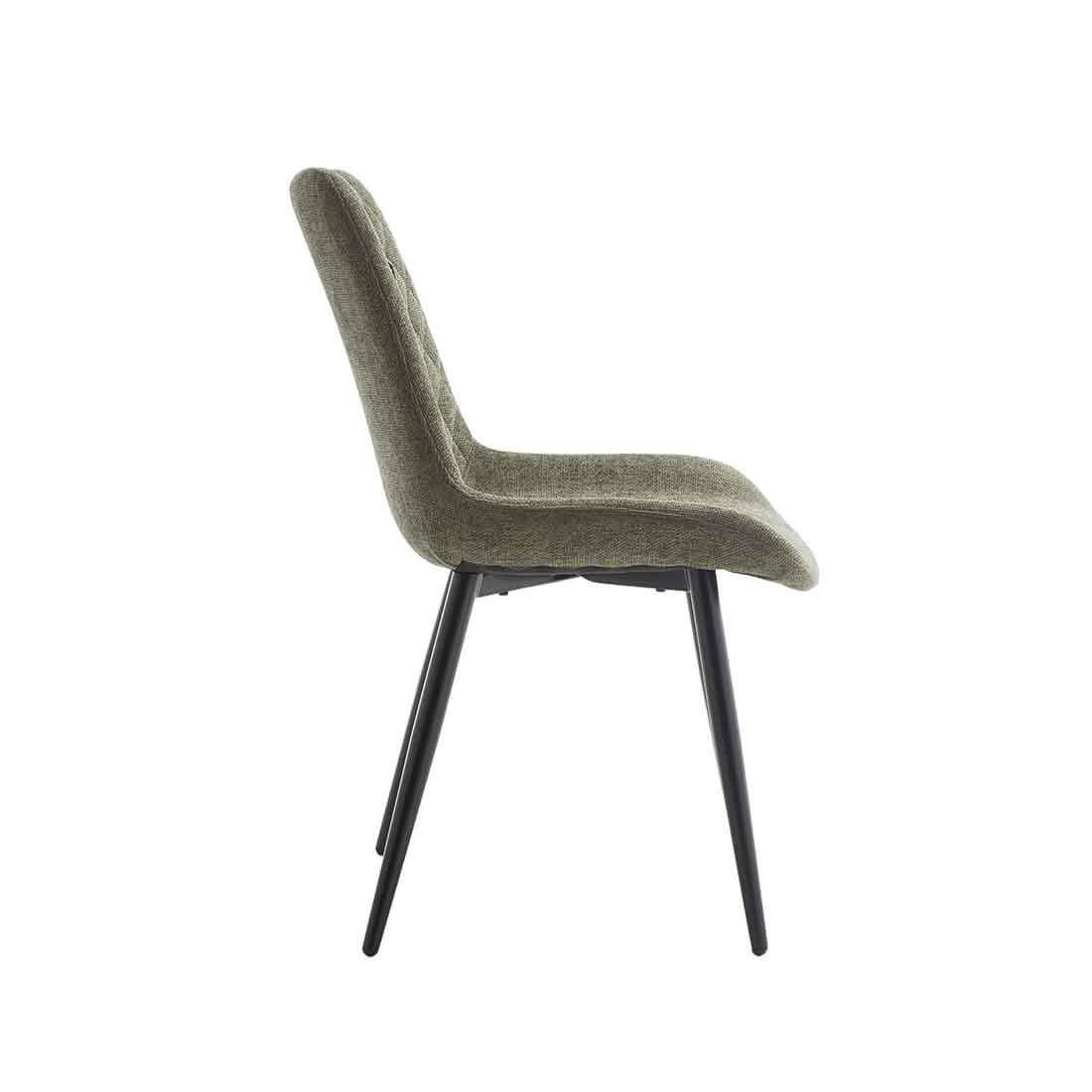 Silla de comedor tapizadas en tela