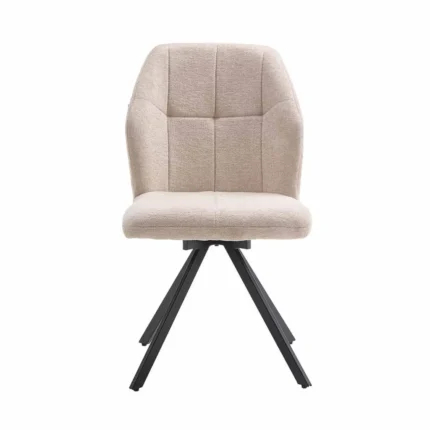 sillas de comedor giratorias beige