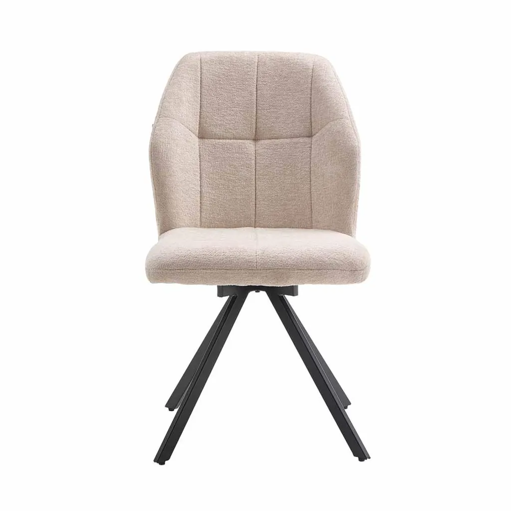sillas de comedor giratorias beige