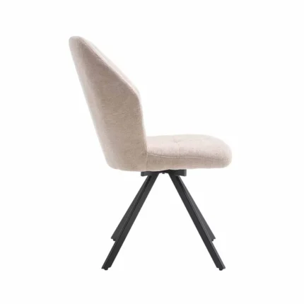 sillas de comedor giratorias beige
