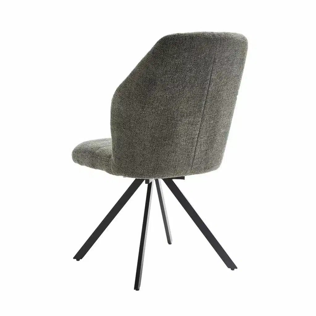 sillas de comedor giratorias verde