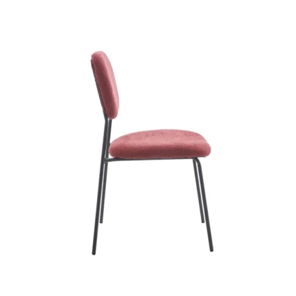 Sillas de tela comedor granate