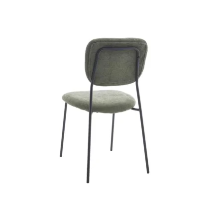 Sillas de tela comedor verde