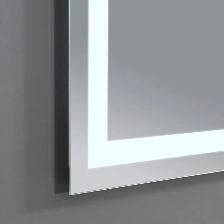 Mueble lavabo con espejo y luz