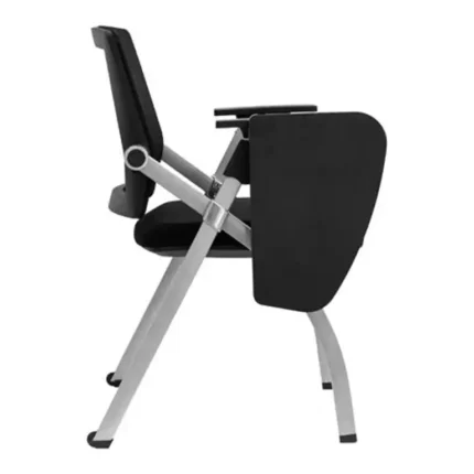 Silla confidente Nodofix con pala abatible plegada vista lateral
