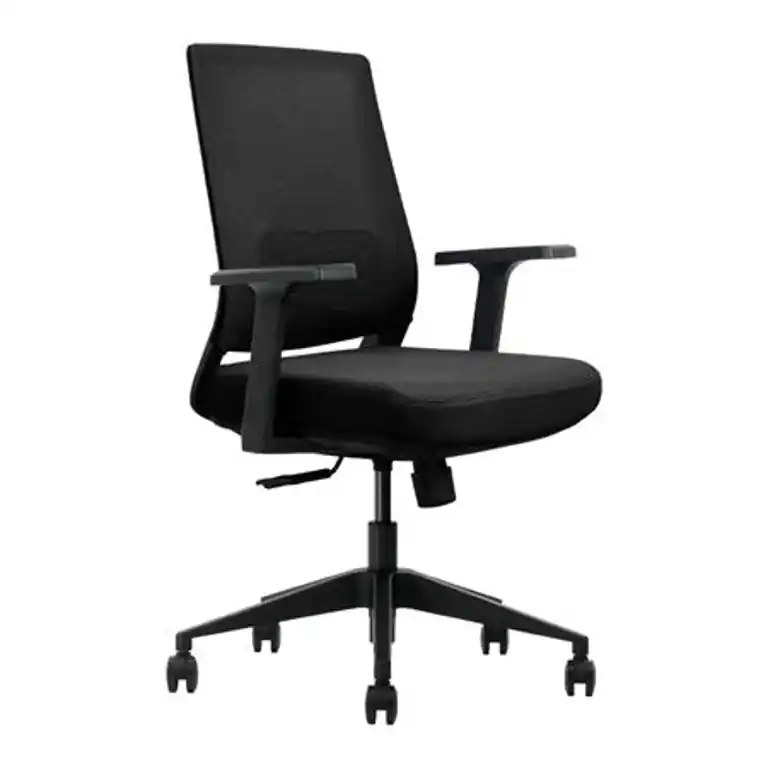 silla de oficina Serie 200 Nodofix vista lateral con apoyabrazos regulable