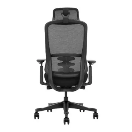 Vista trasera de la silla de oficina Serie 450 Nodofix con soporte lumbar integrado